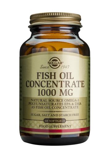 colesterol ACEITE DE PESCADO CONCENTRADO 1.000mg 60Cápsulas Blandas.