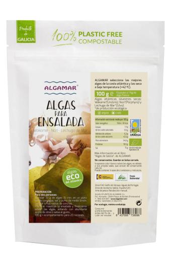 comida macrobiótica ALGAS PARA ENSALADAS BIO 100 GR