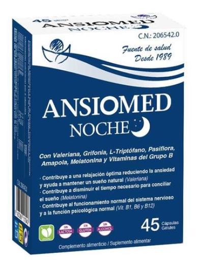 sistema nervioso ANSIOMED NOCHE 45 CAP