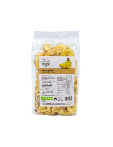 aperitivos y frutos secos BANANA CHIP ECO 250 GR