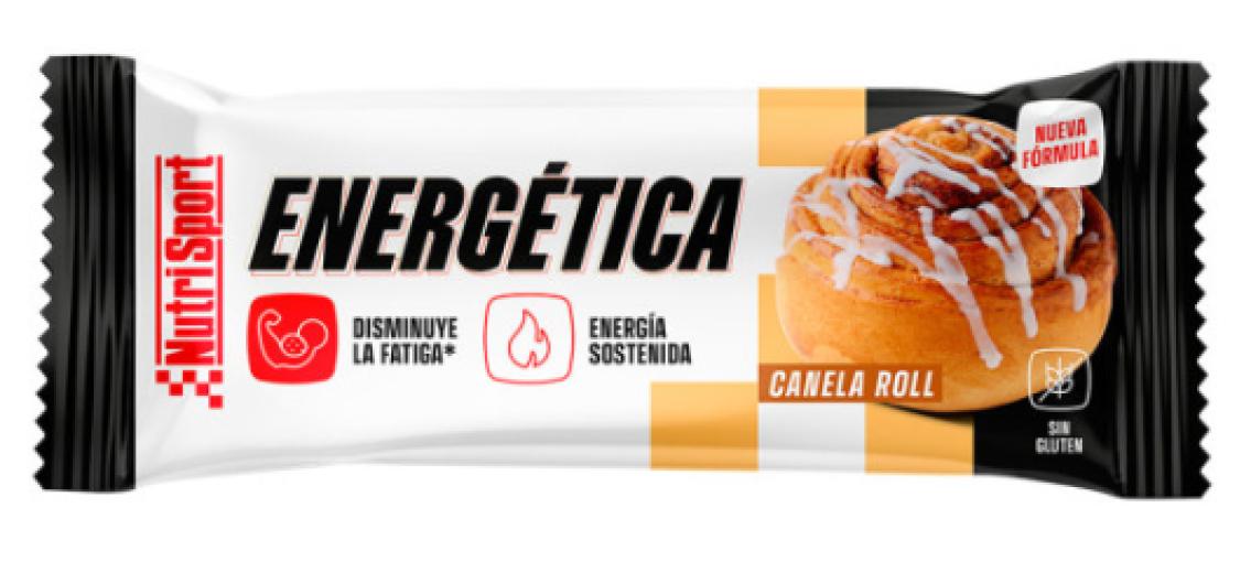 deporte BARRITA ENERGETICA SABOR CANELA ROLL 49G