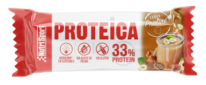 deporte BARRITA PROTEICA AVELLANA PRALINE 44GR