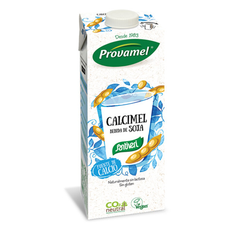 bebidas BEBIDA SOJA CALCIMEL 1 L