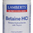 digestivos BETAINA HCl 324 MG Y PEPSINA 5 MG 180 TAB