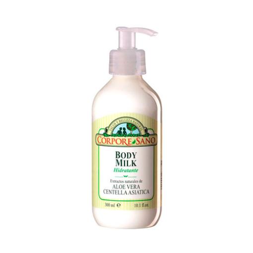 línea corporal BODY MILK HIDRATANTE ALOE VERA 300 ML BIO