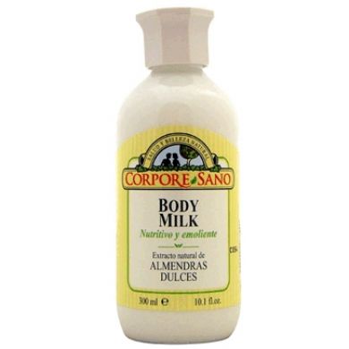 línea corporal BODY MILK NUTRITIVO ALMENDRAS 300ML