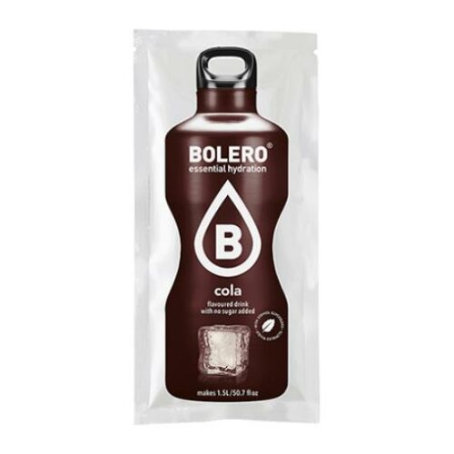 bebidas solubles BOLERO COLA SOBRE 9 grs