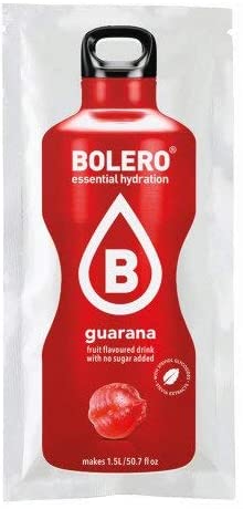 bebidas solubles BOLERO GUARANA SOBRES 9GRS