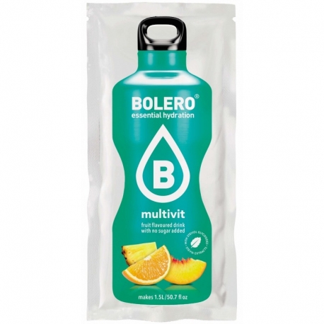 bebidas solubles BOLERO MULTIVITAMIN 9GRS