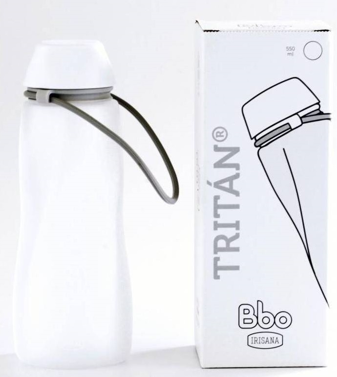 jarras vasos y teteras BOTELLA BBO TRITAN 550ML BLANCO