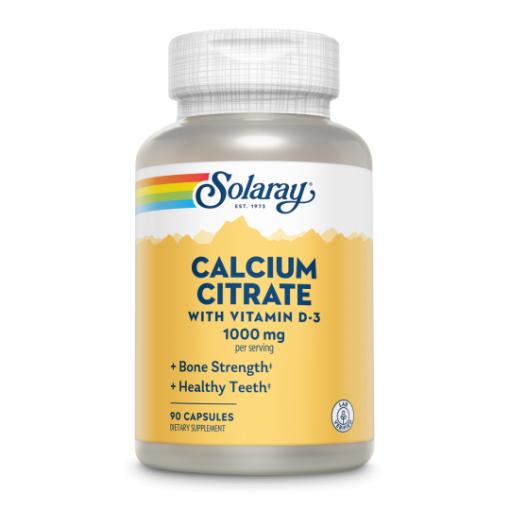 minerales CALCIUM W/D3 CITRATE 1000MG 90 CAPS