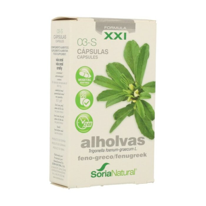 plantas en comprimidos CAPSULAS 3S ALHOLVAS LIBERACION PROLONGADA 30 caps