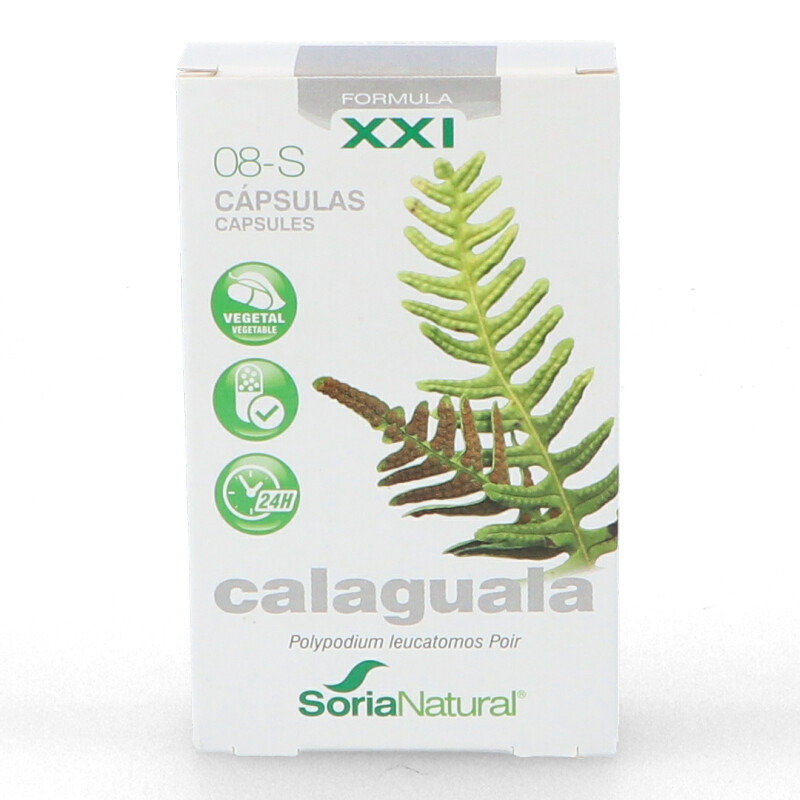 plantas en comprimidos CAPSULAS 8S CALAGUALA LIBERACION PROLONGADA 30 caps