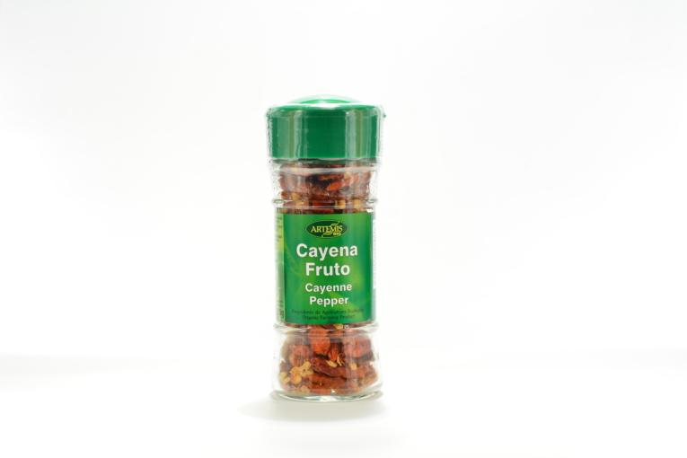 sales, condimentos y salsas CAYENA FRUTOS 20G BIO