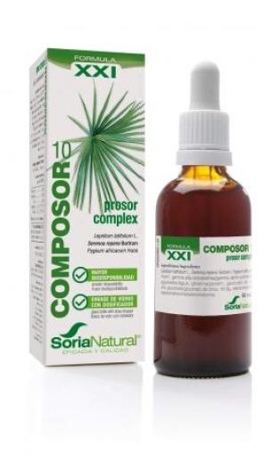 extractos de plantas COMPOSOR 10 PROSOR COMPLEX S. XXI 50ML