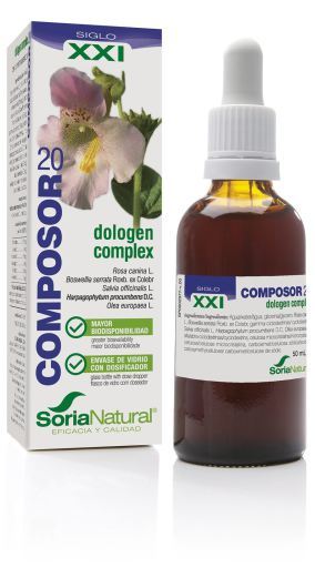 extractos de plantas COMPOSOR 20 DOLOGEN COMPLEX S. XXI 50ML