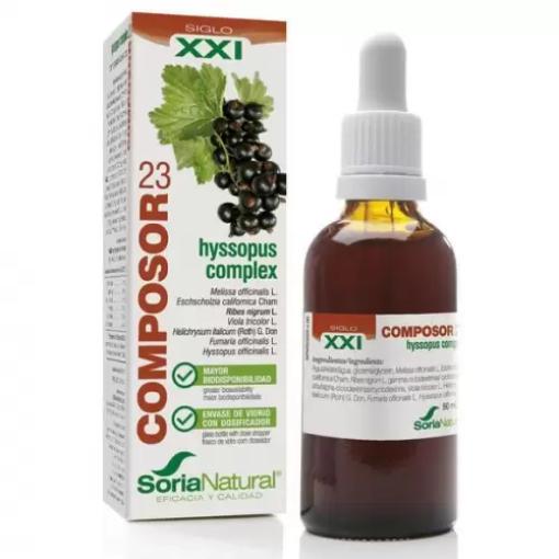 extractos de plantas COMPOSOR 23 HYSSOPUS COMPLEX SXXI 50ML