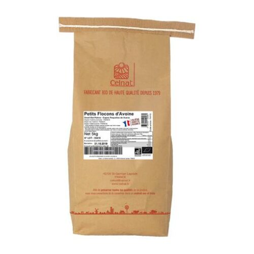 copos, mueslis y salvados COPOS DE AVENA FINOS BIO 5 KGR