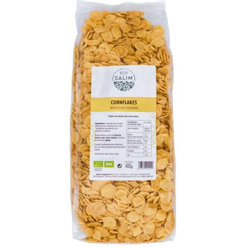 copos, mueslis y salvados CORNFLAKES TOSTADOS SIN AZUCAR BIO 400G