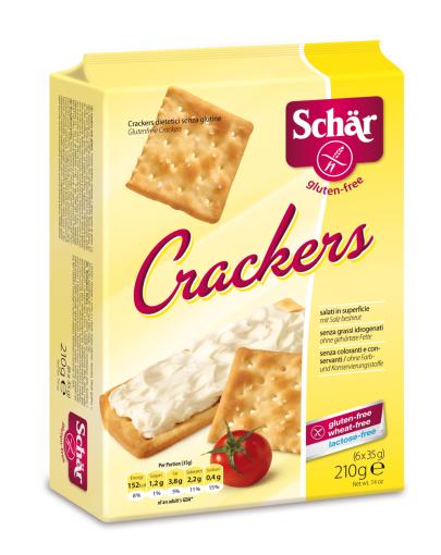 celiacos CRACKERS 210 gr.