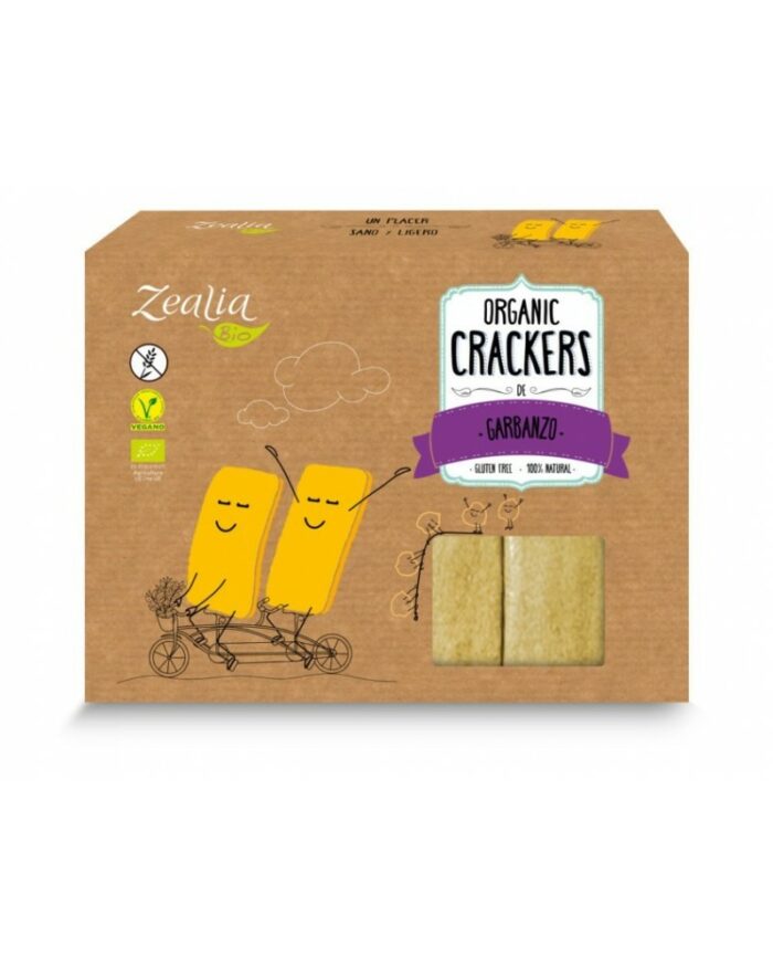 celiacos CRACKERS DE GARBANZO ECO 120 grs