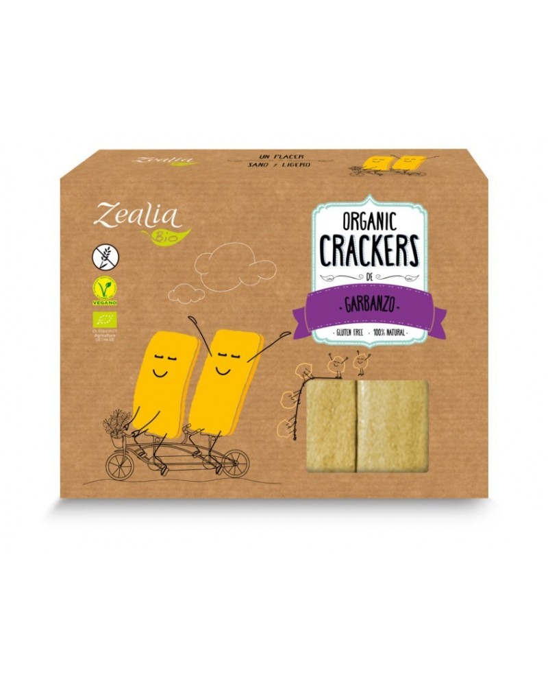 celiacos CRACKERS DE GARBANZO ECO 120 grs