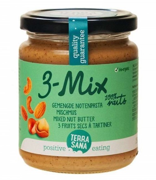 sales, condimentos y salsas CREMA 3 FRUTOS SECOS BIO 250GR