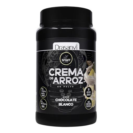 deporte CREMA ARROZ SABOR CHOCOLATE BLANCO 1 KG SPORT LIVE