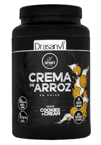 deporte CREMA ARROZ SABOR COOKIES & CREAM 1 KG SPORT LIVE