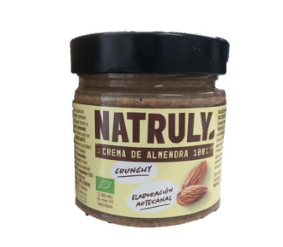 sales, condimentos y salsas CREMA DE ALMENDRAS CRUNCHY BIO 200G