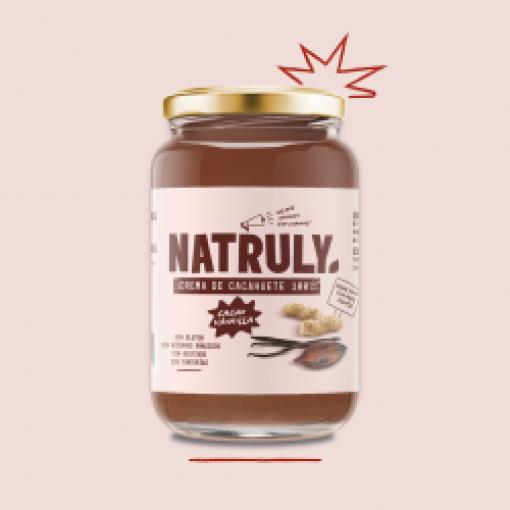 aperitivos y frutos secos CREMA DE CACAHUETE CACAO Y VAINILLA 500G