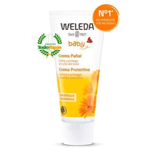 higiene infantil CREMA PAÑAL DE CALENDULA BEBE BIO 75ML.