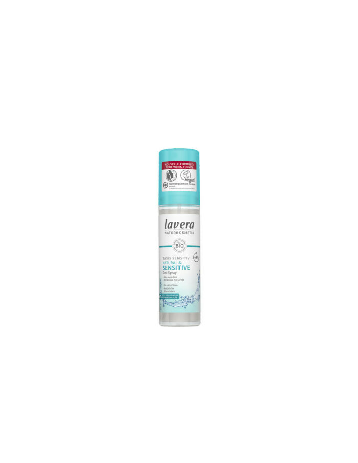 línea corporal DESODORANTE SPRAY 48H BASIS SENSITIVE & NATURAL BIO 75ML