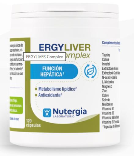 depurativos ERGYLIVER COMPLEX 120 CAPSULAS