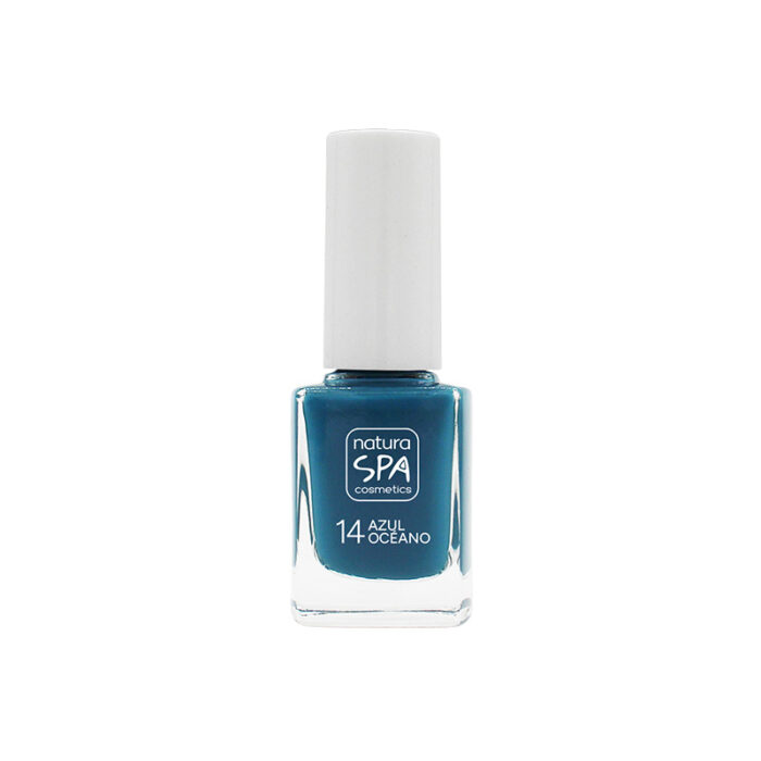 línea corporal ESMALTE UÑAS 14 AZUL OCEANO