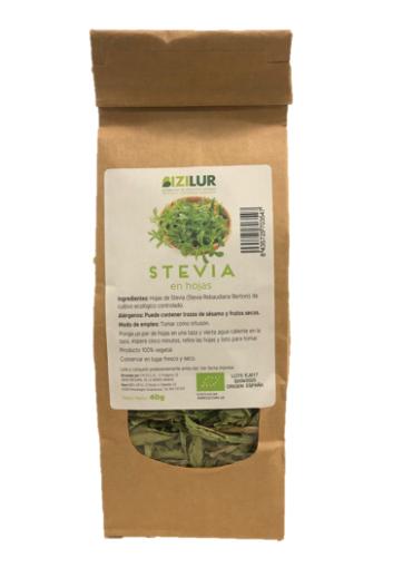 plantas en bolsa ESTEVIA EN HOJAS BIO 40G