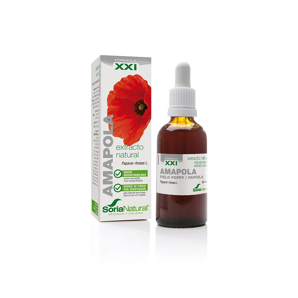 extractos de plantas EXTRACTO DE AMAPOLA XXI 50ML