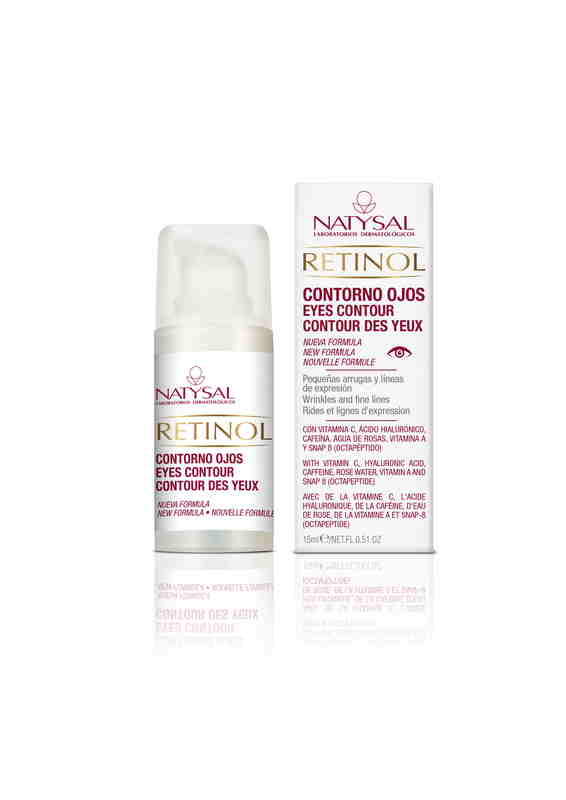 línea facial GEL CONTORNO DE OJOS DE RETINOL 15 ml