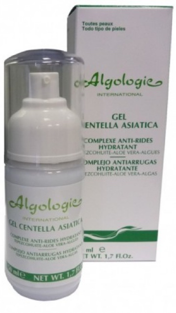 línea facial GEL HIDRATANTE CENTELLA +ALOE ANTIARRUGAS 50 ml.