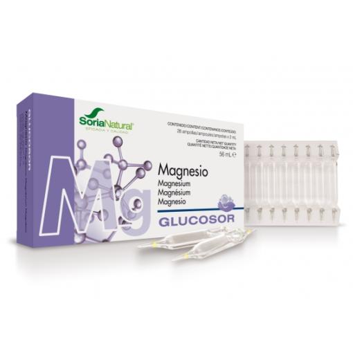 minerales GLUCOSOR MAGNESIO 28 ampollas