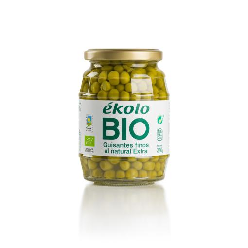 conservas GUISANTES NATURALES BIO 340G