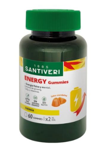 jaleas y energeticos GUMMIES MASTICABLES ENERGY SABOR MANDARINA 60 UDS