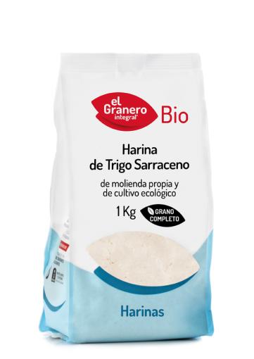 harinas y sémolas HARINA DE TRIGO SARRACENO BIO, 1 Kg