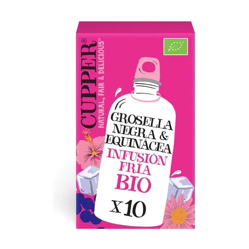 plantas en filtro INFUSION FRIA GROSELLA NEGRA Y ECHINACEA BIO 10 FILTROS