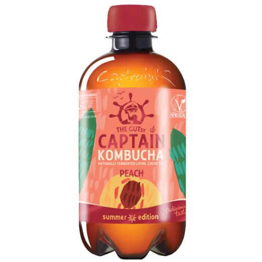 bebidas KOMBUCHA MELOCOTON VERANO 400ML