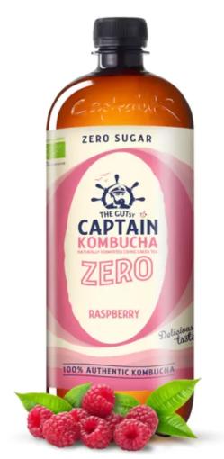 bebidas KOMBUCHA RASPBERRY ZERO BIO 1L