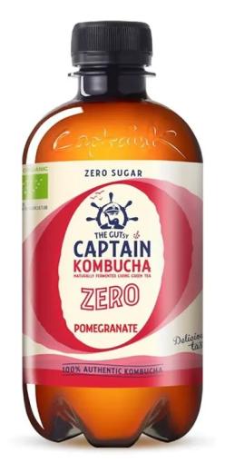 bebidas KOMBUCHA ZERO POMEGRANATE BIO 400ML