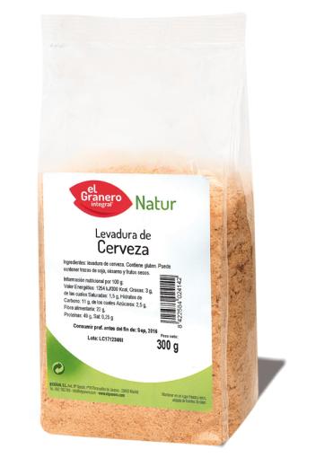 copos, mueslis y salvados LEVADURA DE CERVEZA, 300 g