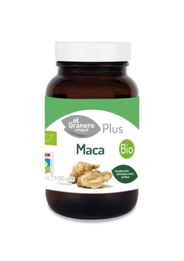 jaleas y energeticos MACA BIO, 100 + 20 CÁP, 560 mg