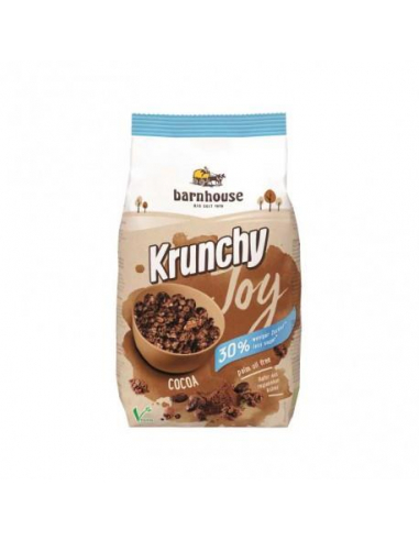 copos, mueslis y salvados MUESLI KRUNCHY JOY CACAO BARNHOUSE 375 G BIO